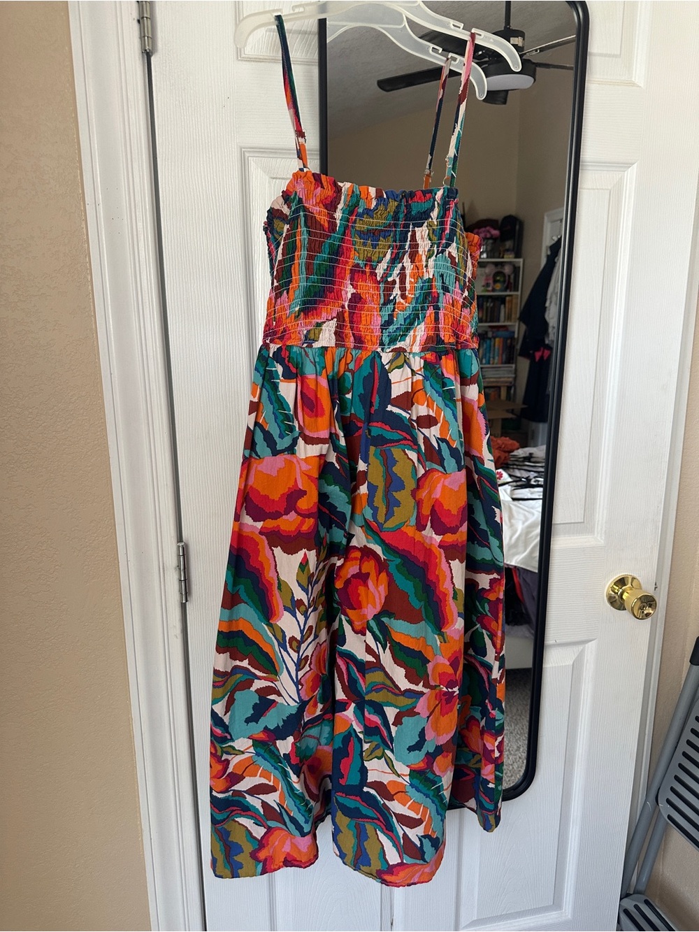 Maurices Floral Midi Multicolored Sundress